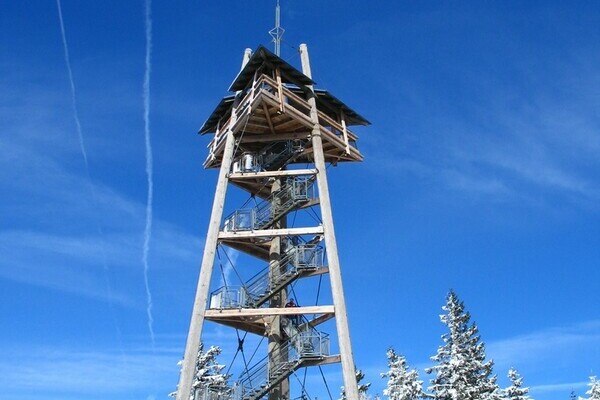Schauinslandturm (Eugen-Keidel Turm) im Winter Schauinslandturm (Eugen-Keidel Turm) im Winter