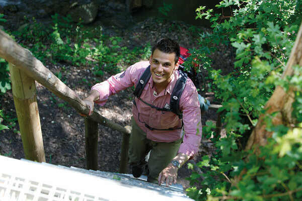 Wanderziel Schleifenbachwasserfälle Bildnachweis: Stadt Blumberg Wanderziel Schleifenbachwasserfälle Bildnachweis: Stadt Blumberg