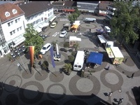 Blick auf den Rathausplatz Blick auf den Rathausplatz